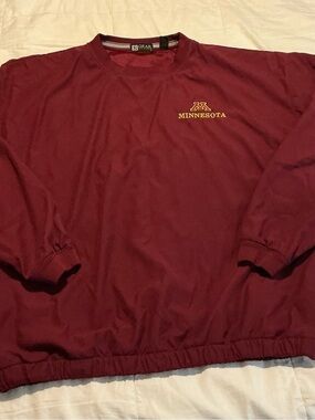 Vintage Gear For Sports Maroon Minnesota Crewneck XL Golden Gophers Pullover